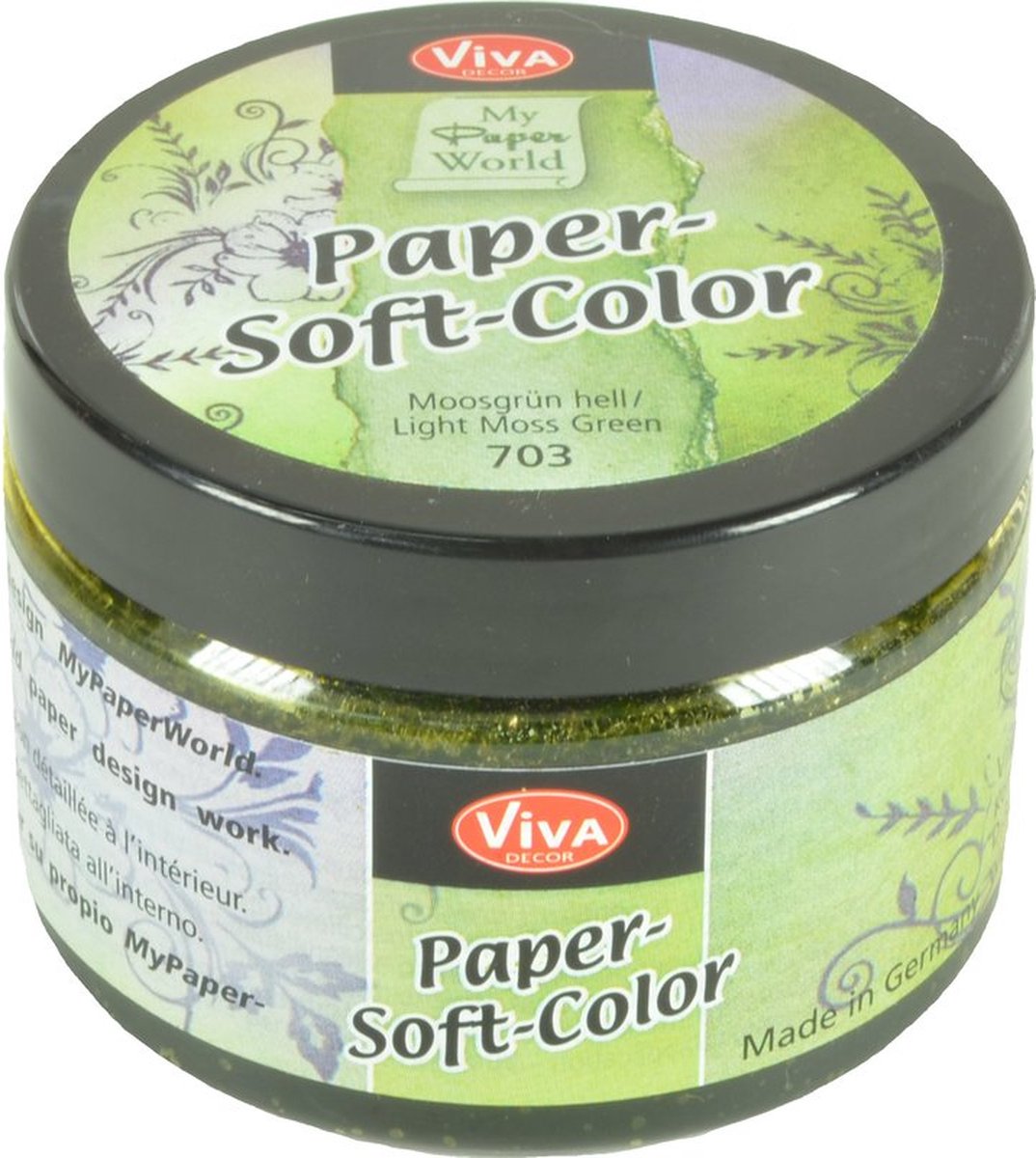 Viva Decor Papersoft | Light Moss Green nr. 703